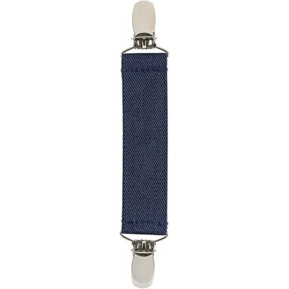 Hold'Em Elastic Scarf and Hat Clips Attacher Extra Heavy Clips  - Navy - Picture 1 of 7